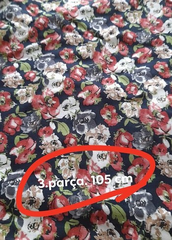 Beden Koyu Renkli Çok Parçalı Kumaş Seti