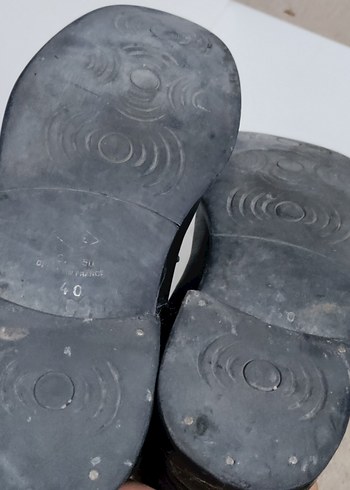 Erkek Siyah Klasik deri Ayakkabı - Görsel 7