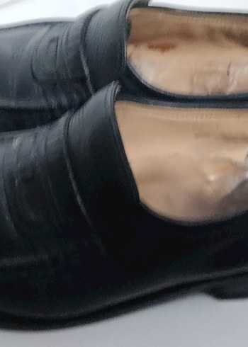 Erkek Siyah Klasik deri Ayakkabı - Görsel 3