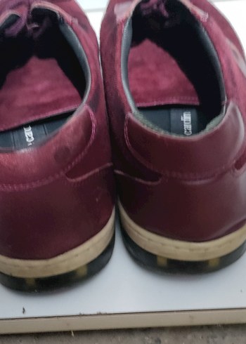 Pierre cardin marka, Bordo Erkek Ayakkabı - Görsel 6