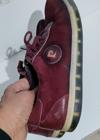Pierre cardin marka, Bordo Erkek Ayakkabı - Görsel 3