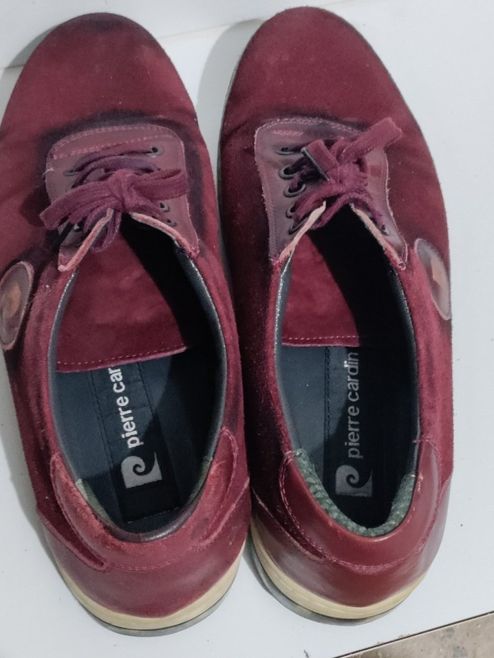 Pierre cardin marka, Bordo Erkek Ayakkabı - Görsel 5