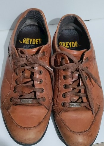 Erkek Kahverengi bağcıklı orijinal Greyder marka Ayakkabı - Görsel 2