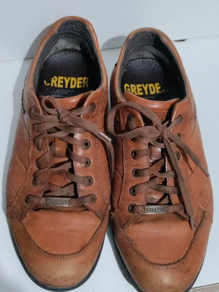 Erkek Kahverengi bağcıklı orijinal Greyder marka Ayakkabı - Görsel 2