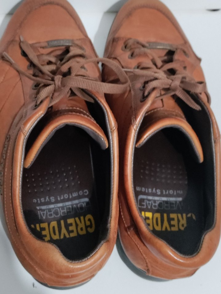 Erkek Kahverengi bağcıklı orijinal Greyder marka Ayakkabı - Görsel 5