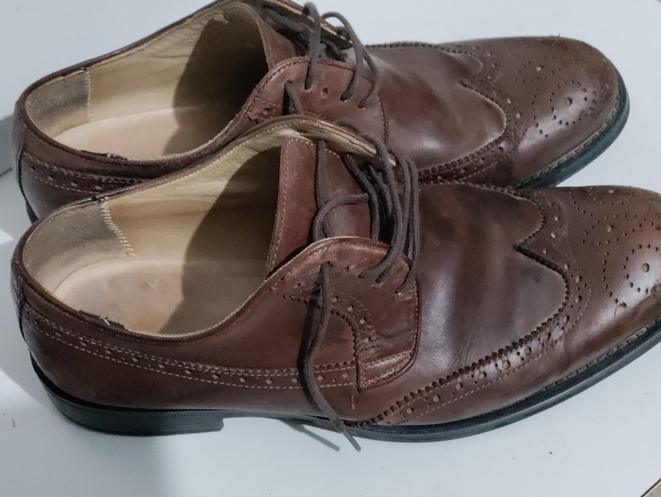 Klasik Kahverengi Deri Erkek Ayakkabısı - Görsel 3