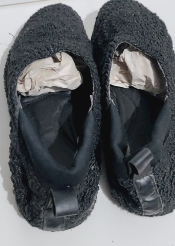 Kadın Siyah Örgü Dolgu Topuk yazlık bayan ayakkabı - Görsel 3