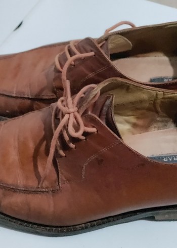 Kahverengi Parlak Deri Klasik Erkek Ayakkabı - Görsel 6