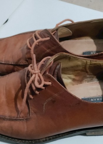 Kahverengi Parlak Deri Klasik Erkek Ayakkabı - Görsel 4