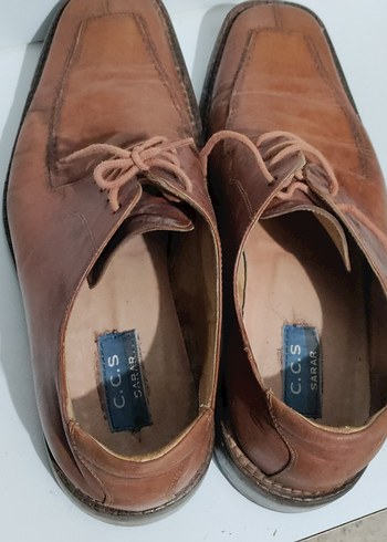 Kahverengi Parlak Deri Klasik Erkek Ayakkabı - Görsel 7