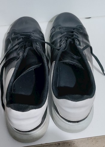 Siyah Bağcıklı 44 numara sağlam Spor Ayakkabı - Görsel 3