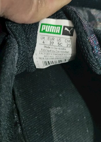 Orjinal PUMA marka deri Kadın Spor Ayakkabı - Görsel 6