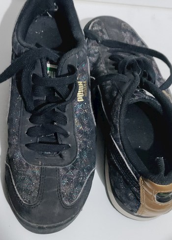 Orjinal PUMA marka deri Kadın Spor Ayakkabı - Görsel 3