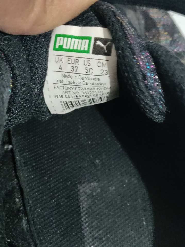 Orjinal PUMA marka deri Kadın Spor Ayakkabı - Görsel 5