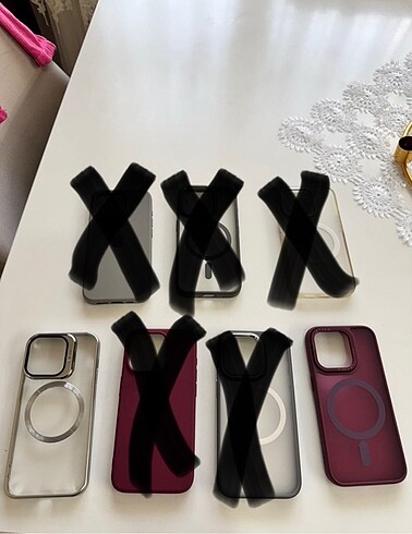 MagSafe Çeşit Çeşit Hatasız İphone 15 Pro Kılıfları