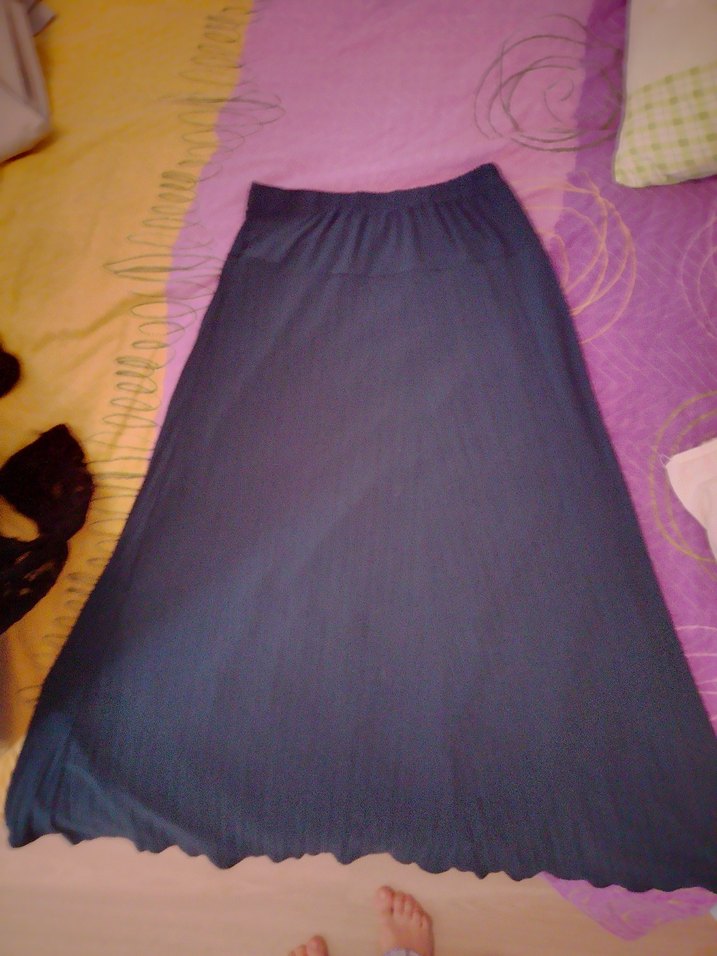 yesil Pilili Uzun Bohem Etek - Görsel 2