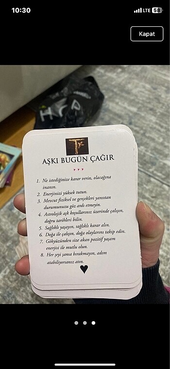  TAROT AŞK KARTLARI
