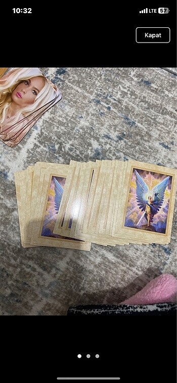  Beden Renk TAROT MELEK KARTLARI