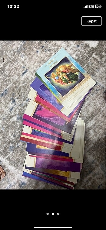  Beden TAROT MELEK KARTLARI