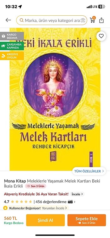 TAROT MELEK KARTLARI