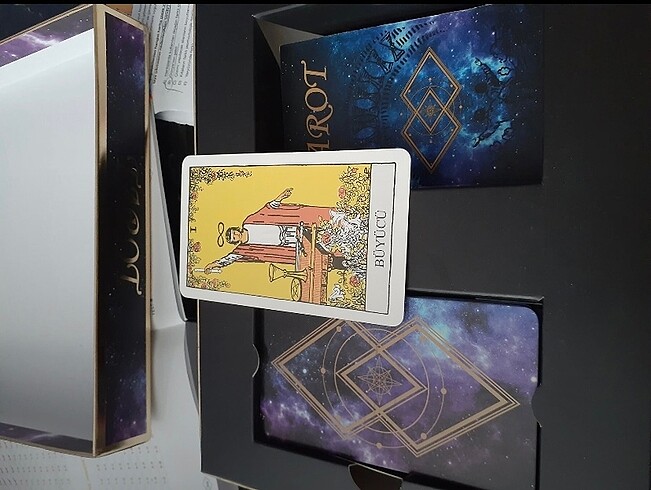  Beden Renk KLASİK TAROT KARTLARI