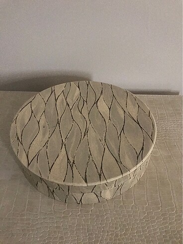 Dekoratif kutu Çapı 22,5 cm