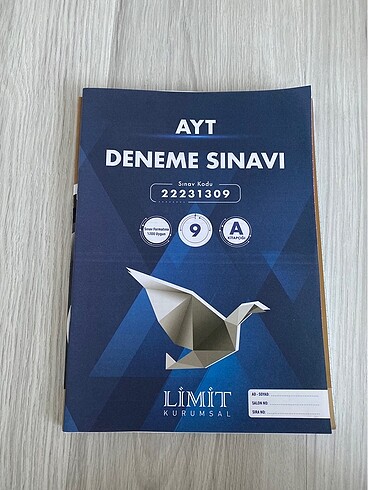  Beden Renk acil limit türev deneme+ayt deneme