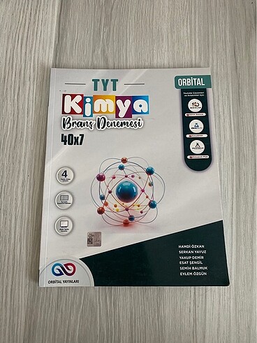 orbital yayınları tyt kimya deneme+ tyt deneme