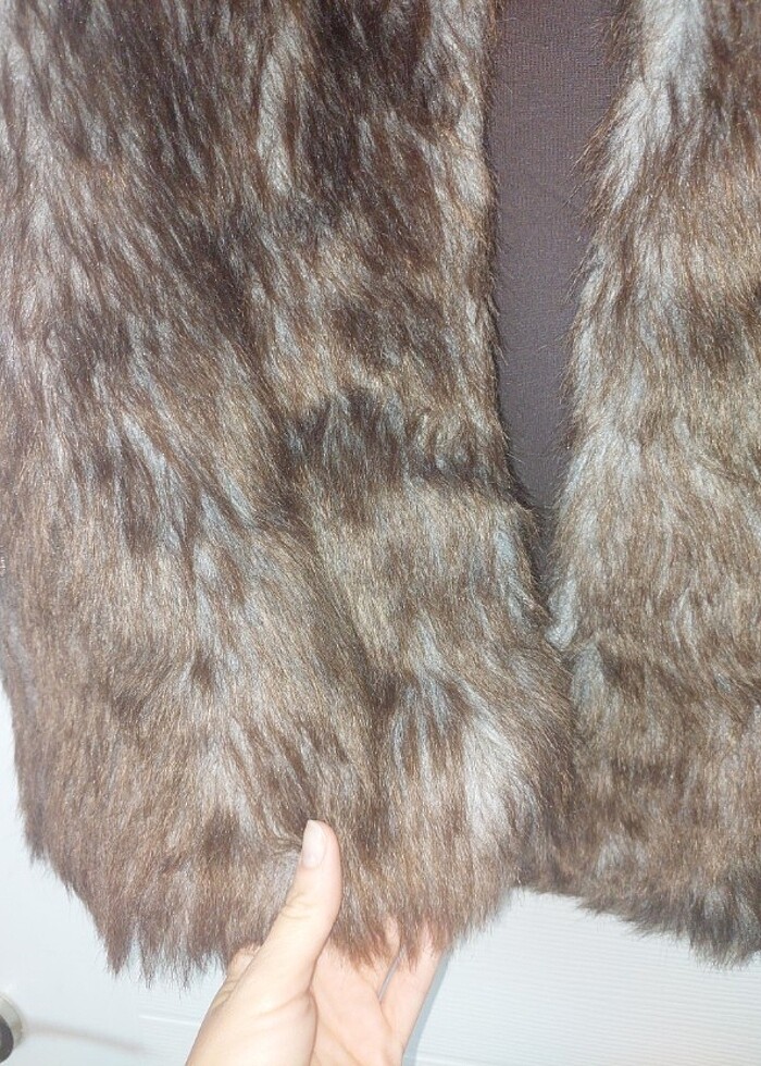 Kürklü yelek  - Görsel 2