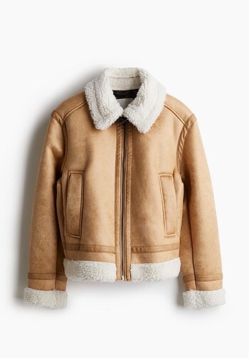 H&m kadın kürklü mont
