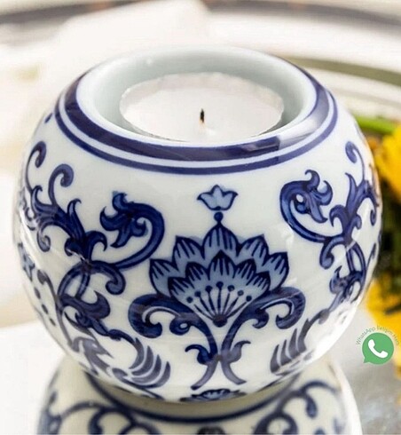 1 adet blue blance mumluk