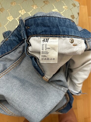 42 Beden mavi Renk Jean şort