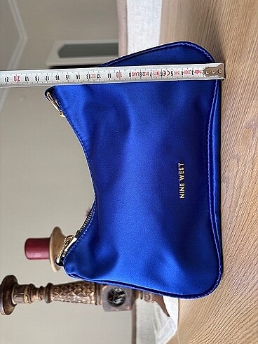 Nine West Nine west saten gece mavisi abiye çanta