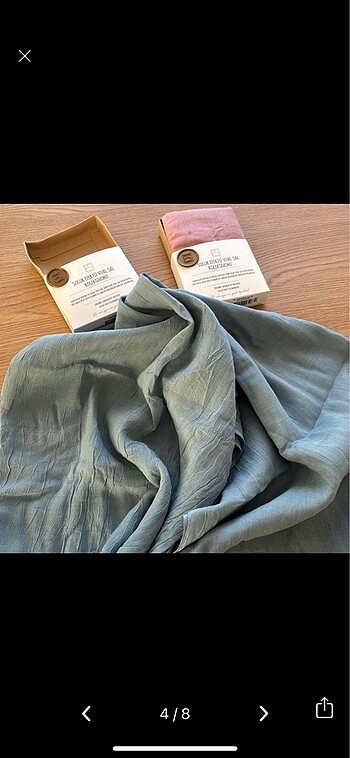  Beden mavi Renk Fresh Scarfs pamuk doğal kumaş şal [tek fiyattır]