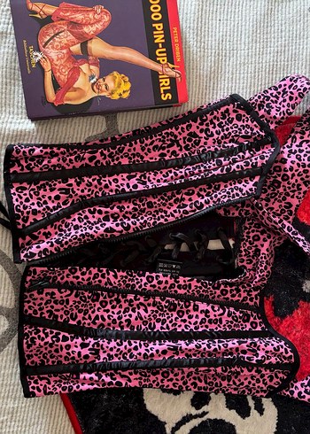 Hell Bunny Gothic Y2k Lolita Punk Korse - Görsel 7