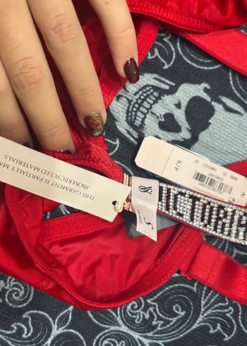 Victorias secret tease taşlı retro saten - Görsel 7