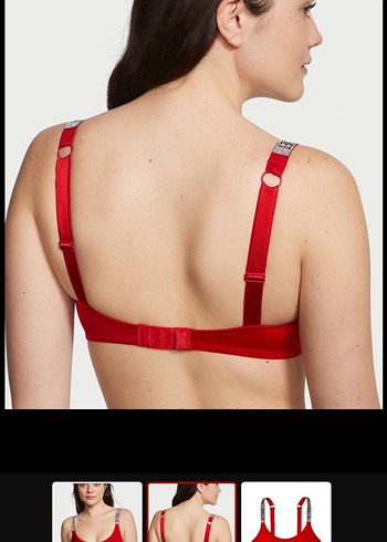 Victorias secret tease taşlı retro saten - Görsel 3
