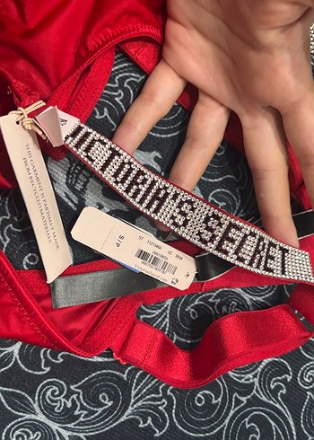 Victorias secret tease taşlı retro saten - Görsel 9