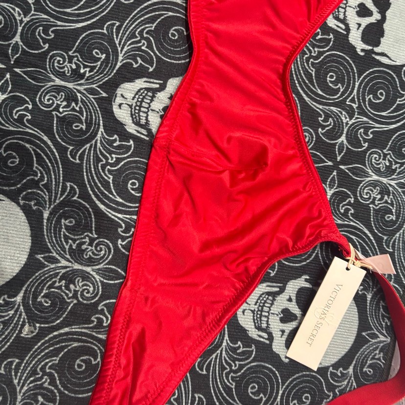 Victorias secret tease taşlı retro saten - Görsel 5