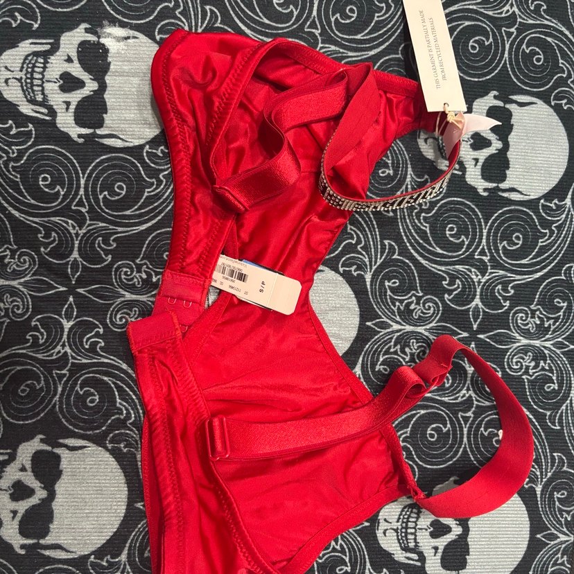 Victorias secret tease taşlı retro saten - Görsel 4