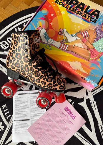 impala rollerskates retro quad paten - Görsel 3