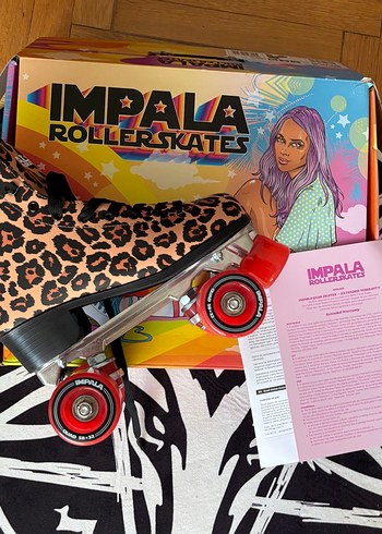 impala rollerskates retro quad paten - Görsel 5
