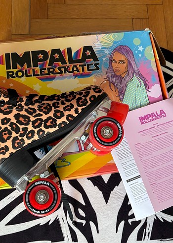 impala rollerskates retro quad paten - Görsel 6