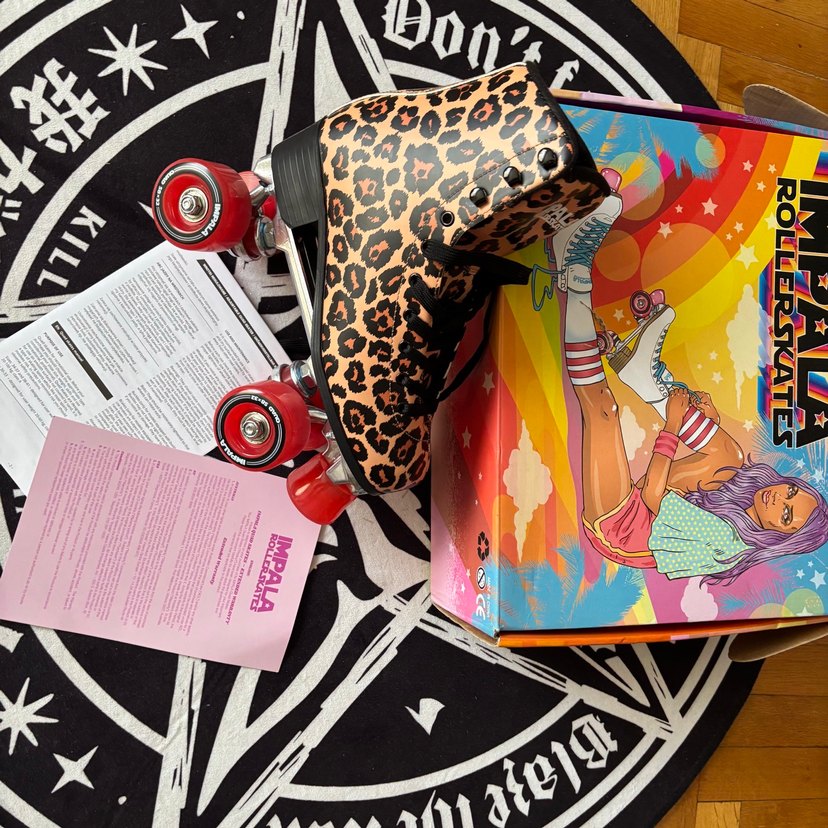 impala rollerskates retro quad paten - Görsel 2