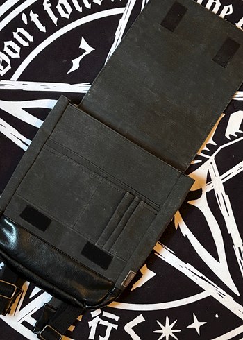 Vintage retro tasarım grunge pilot çant - Görsel 5