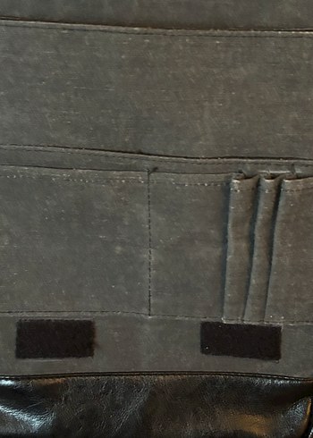 Vintage retro tasarım grunge pilot çant - Görsel 8