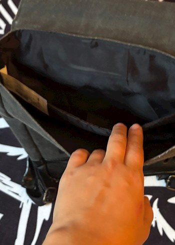 Vintage retro tasarım grunge pilot çant - Görsel 7