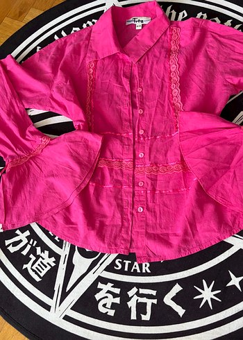 Vintage y2k lolita coquette hot pink - Görsel 2