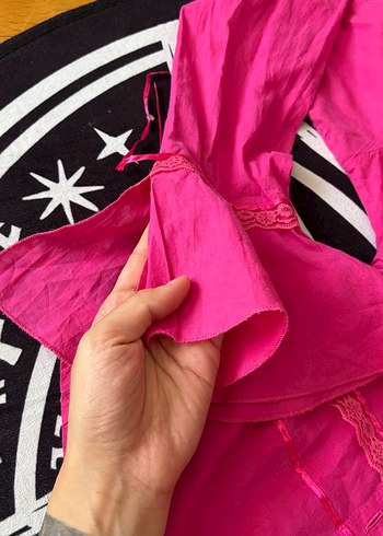 Vintage y2k lolita coquette hot pink - Görsel 8