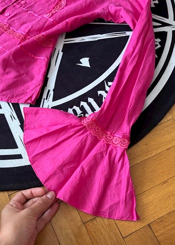 Vintage y2k lolita coquette hot pink - Görsel 10